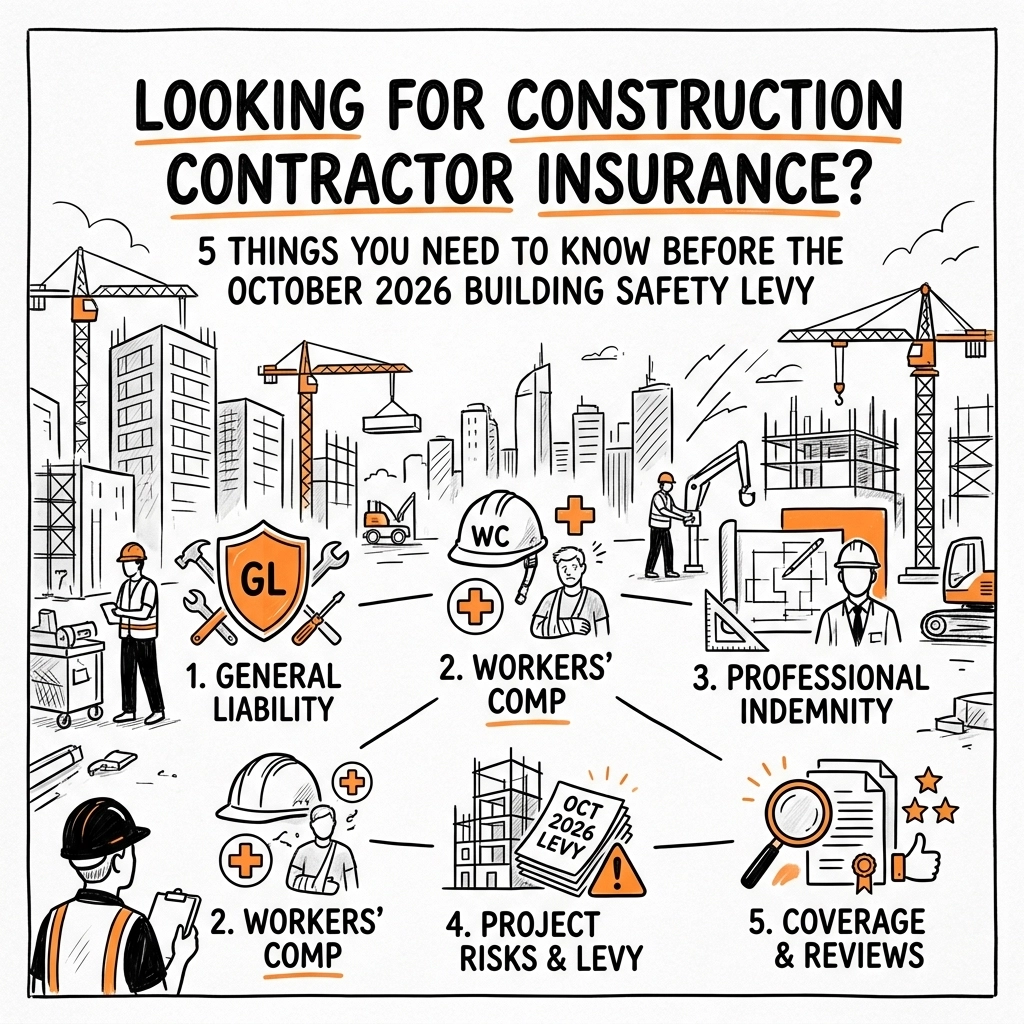[HERO] Looking For Construction Contractor Insurance? 5 Things You Need to Know Before the October 2026 Building Safety Levy