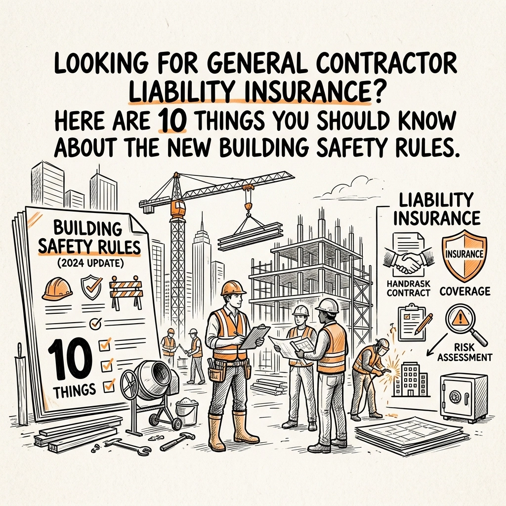 [HERO] Looking For General Contractor Liability Insurance? Here Are 10 Things You Should Know About the New Building Safety Rules
