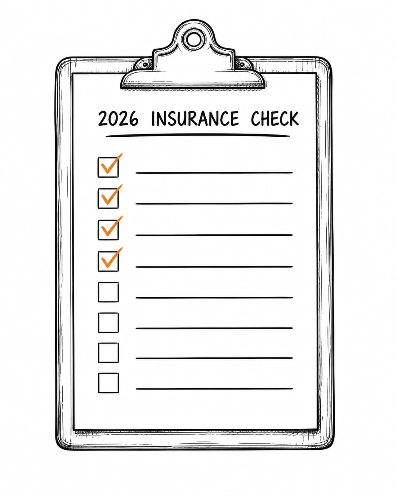 2026 Insurance Review Checklist