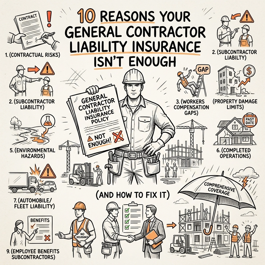 [HERO] 10 Reasons Your General Contractor Liability Insurance Isn't Enough (And How to Fix It)