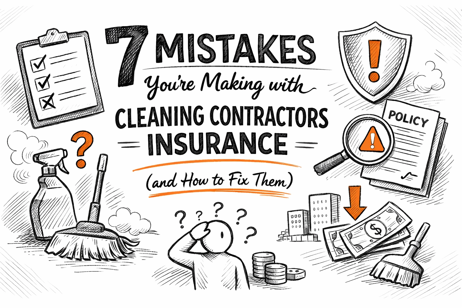 [HERO] 7 Mistakes You’re Making with Cleaning Contractors Insurance (and How to Fix Them)