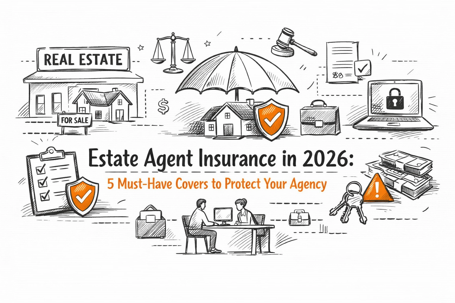 [HERO] Estate Agent Insurance in 2026: 5 Must-Have Covers to Protect Your Agency