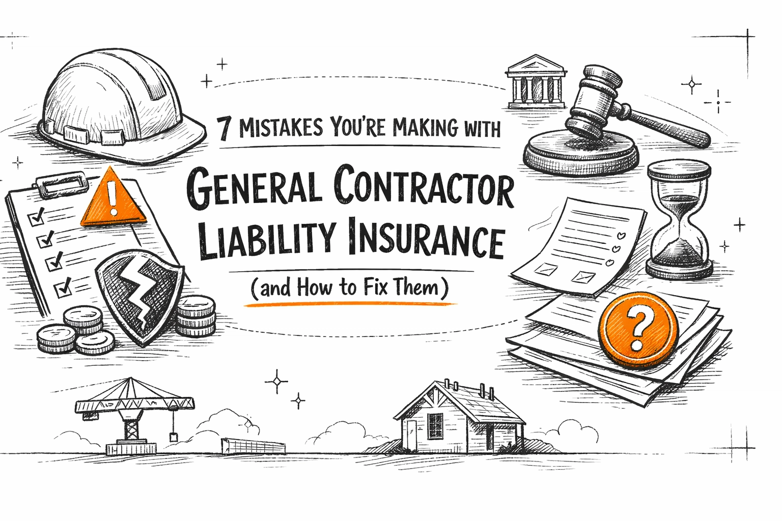 [HERO] 7 Mistakes You're Making with General Contractor Liability Insurance (and How to Fix Them)